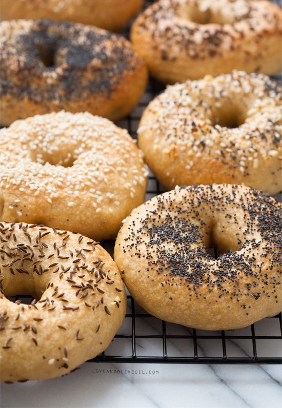 bagel sandwich | poppy seed sesame fresh baked | Girlfriend is Better