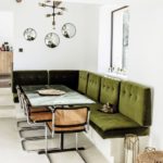 breuer chair | green and wood dining room set | Girlfriend is Better