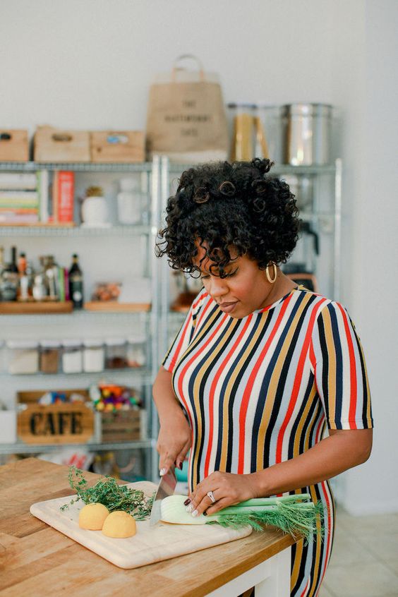 kitchen shelving | organization metal shelves containers counter space | Girlfriend is Better