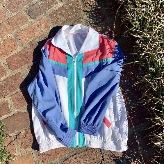 vintage windbreakers | Alfred Dunner 80s 90s light weight jacket | Girlfriend is Better