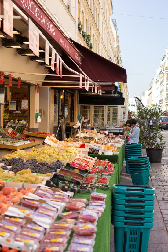 paris 7th arrondissement | rue cler grocery market fruit vegetables shopping guide france | Girlfriend is Better