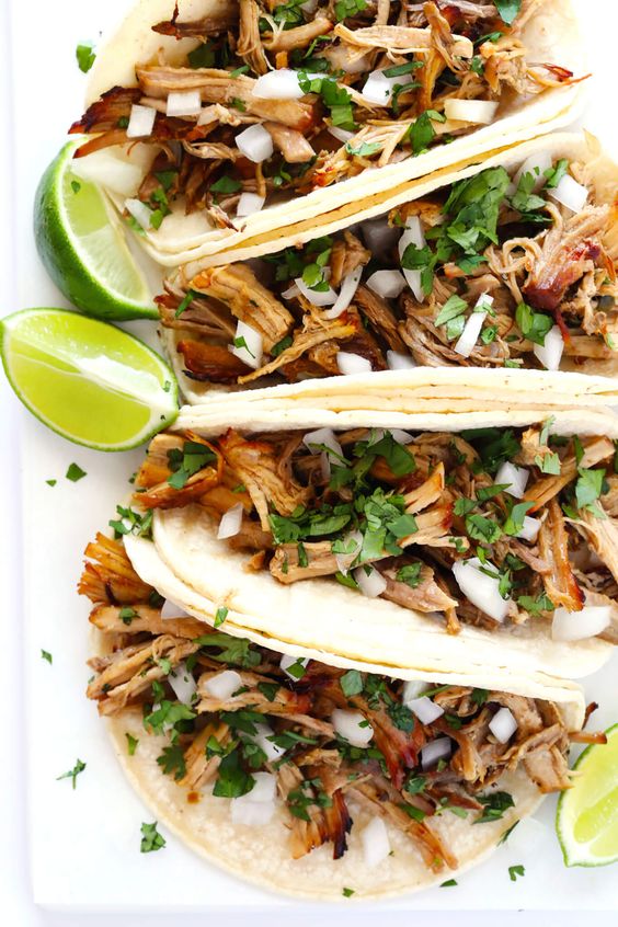 tacos | pork onion cilantro with lime | Girlfriend is Better