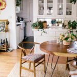 horseshoe chairs | mid-century modern dining room | Girlfriend is Better