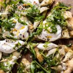 March's seasonal vegetables | Artichoke Pesto Burrata Pizza Arugula recipe | Girlfriend is Better