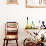 bar cart styling | Bohemian decor Cinco de Mayo | Girlfriend is Better