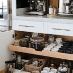 home coffee station DIY | kitchen organization | Girlfriend is Better