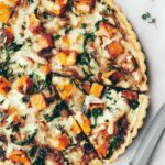 September seasonal vegetables | butternut squash onion cheese quiche recipe | Girlfriend is Better