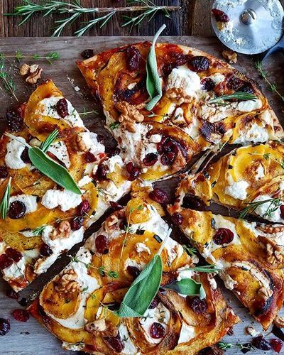 Novemeber seasonal vegetables | Roasted delicate squash and Ricotta Cheese pizza recipe | Girlfriend is Better