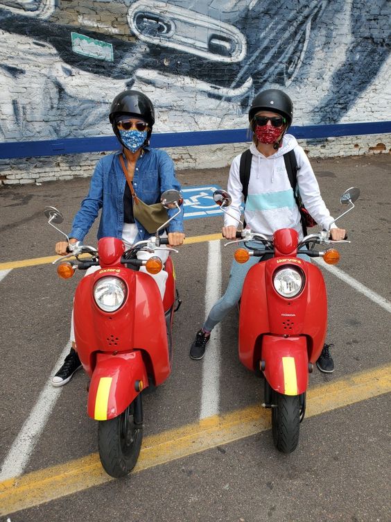 Denver Colorado | ScooTours review moped rentals | Girlfriend is Better