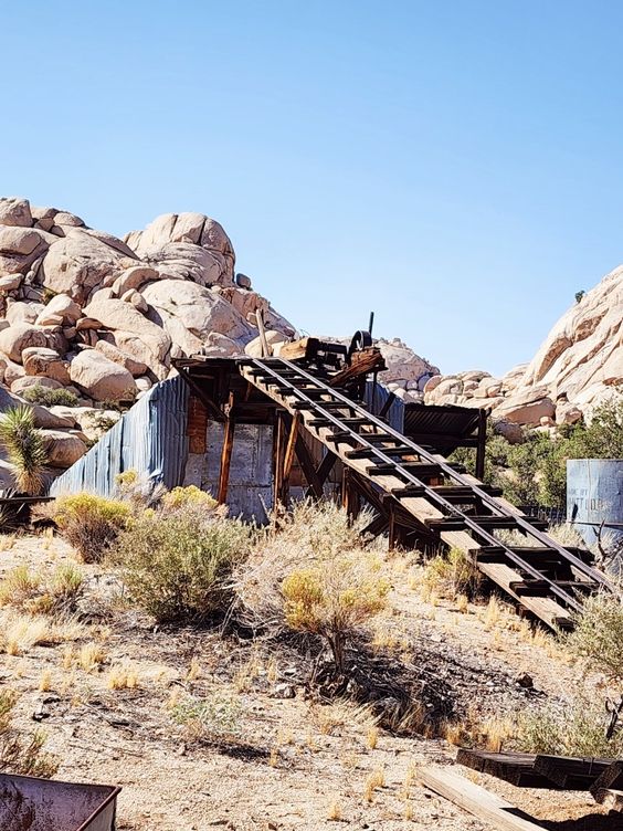 Joshua Tree day trip | National Park hiking trails gold mining history old mill