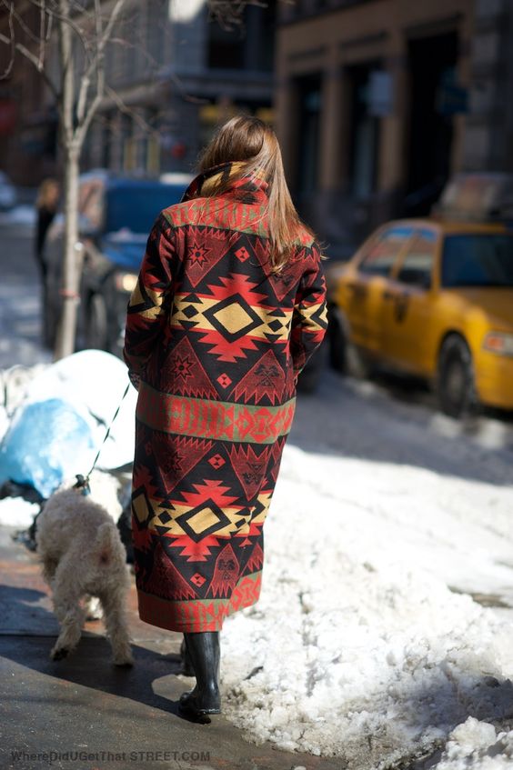 blanket coats | Girlfriend is Better | wool Ralph Lauren full-length coat red