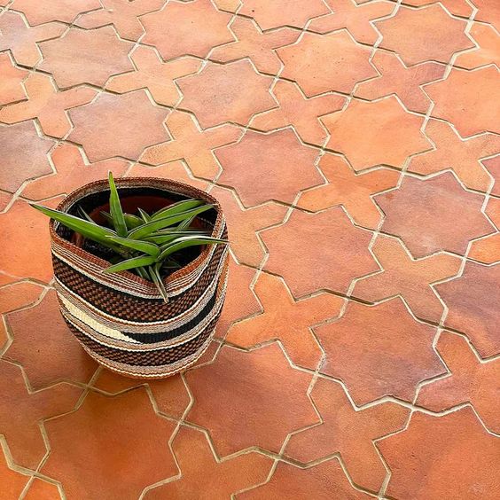 Southwestern Decor | Girlfriend is Better | handcrafted terracotta tile succulent plant