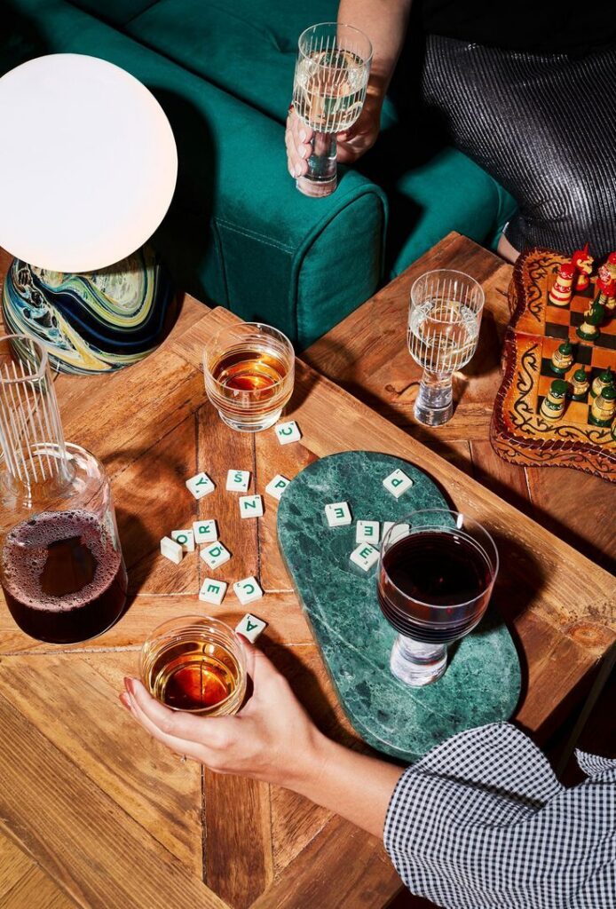 niche communities | Girlfriend is Better | Scrabble cocktails club